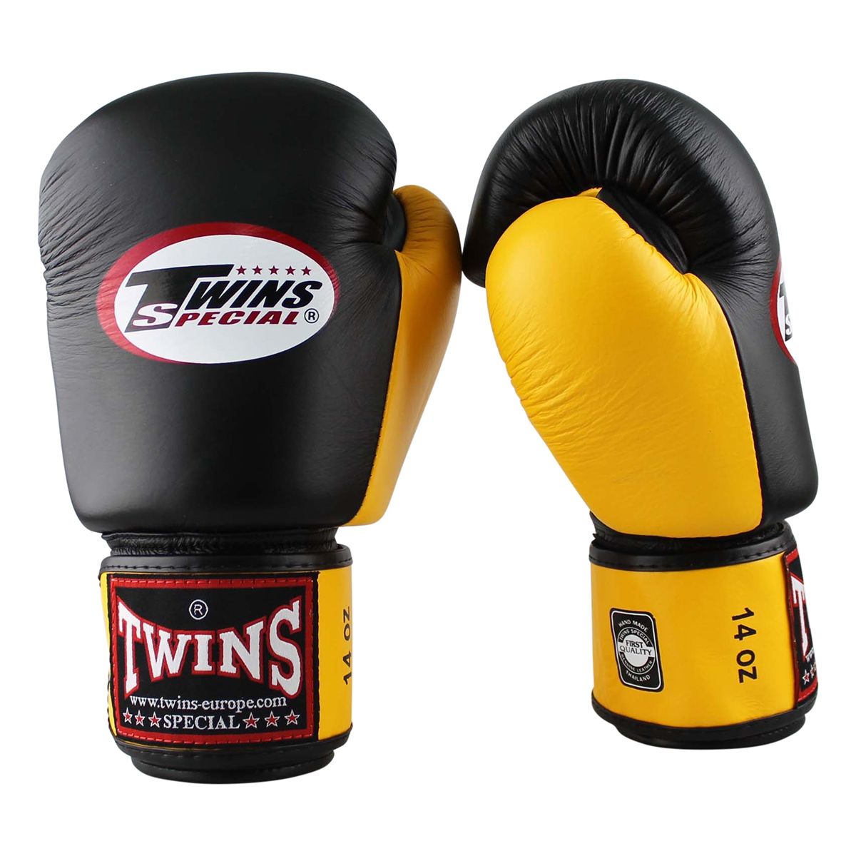GANT de Boxe, TWINS BGVL 3 BLACK/YELLOW