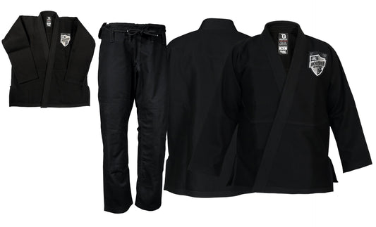 BJJ V 2 PRO SHIELD BLACK-A1